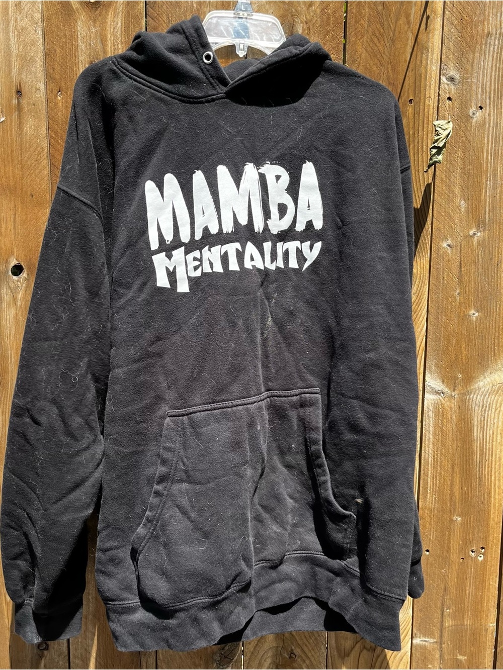 Mamba Mentality interstate apparel Black Graphic Hoodie Accepting Offers!
